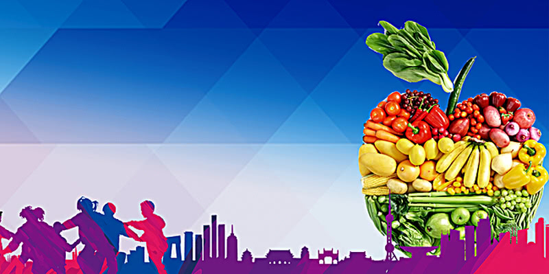 創意食品安全宣傳背景海報背景圖片免費下載_廣告背景