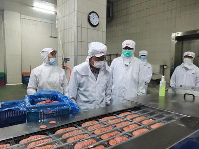 省市場監(jiān)管局一級巡視員高宗宏一行來馬督查疫情防控工作